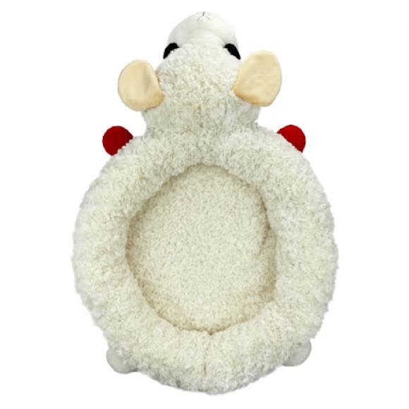 Dreamworks Other - Plush Lamb (small) Pet Cozy Bed - Cream in Color